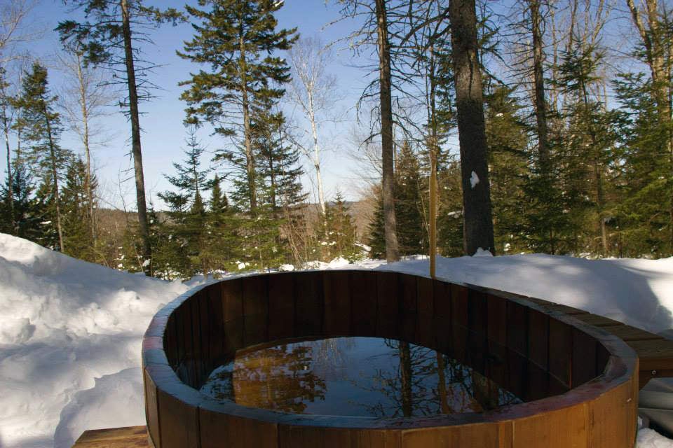 Ofuro Tub In Winter